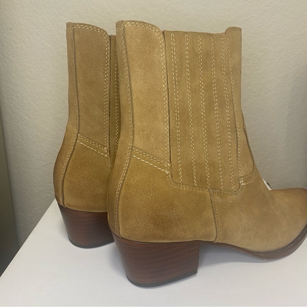 NIB CELINE TRIOMPHE CRUISER BOOTS CHELSEA BOOT IN SUEDE CALFSKIN - SIZE 41 - Picture 10 of 16